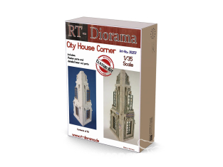 RT-Diorama 35257K Coin Maison de ville Céramique 1/35