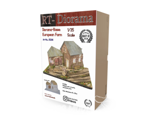 RT-Diorama 35296K Base de diorama Ferme européenne Céramique 1/35