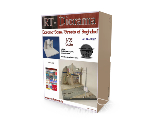 RT-Diorama 35271K Base de diorama des rues de Bagdad Céramique 1/35