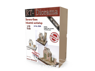 RT-Diorama 35289K Base de diorama Atelier industriel Céramique 1/35