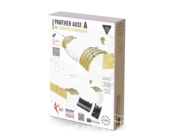 RT-Diorama FM35057 Tabliers Panther Ausf.A 1/35