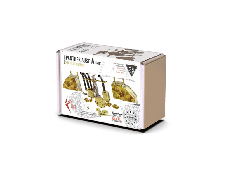 RT-Diorama FM35045 Détails arrière du Panther A Version intermédiaire 1/35