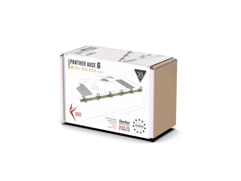 RT-Diorama FM35061 Panther Ausf.G Hull Track Racks vides 1/35
