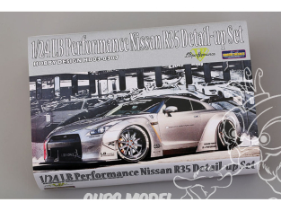 Hobby Design kit d'amélioration voiture HD03-0307 LB Performance Nissan R35 Widebody kit Tamiya 1/24