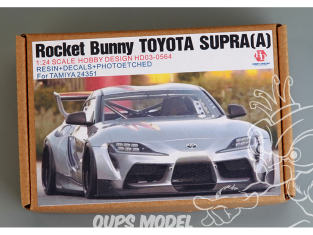 Hobby Design kit d'amélioration voiture HD03-0564 Rocket Bunny Toyota Supra A kit Tamiya1/24