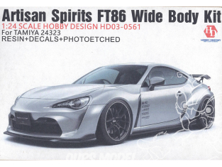 Hobby Design kit d'amélioration voiture HD03-0561 Artisan Spirit FT86 Widebody kit Tamiya 1/24