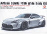 Hobby Design kit d'amélioration voiture HD03-0561 Artisan Spirit FT86 Widebody kit Tamiya 1/24