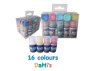 Dami's 11959 Set de peintures acrylique complet 16 x 10ml