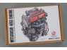Hobby Design kit d'amélioration voiture HD03-0551 Moteur Mitsubishi 4G63 1/24