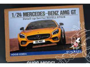 Hobby Design kit d'amélioration voiture HD02-0354 Detail-Up Mercedes-Benz AMG Gt kit Revell 1/24