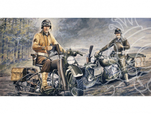 ITALERI maquette militaire 0322 U.S. MOTORCYCLES 1/35