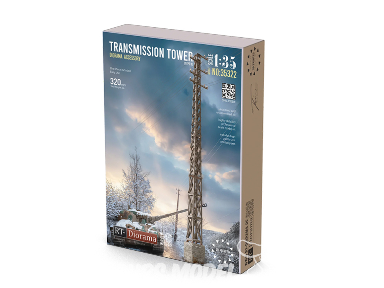 RT-Diorama 35322 Tour de transmission de type B 1/35