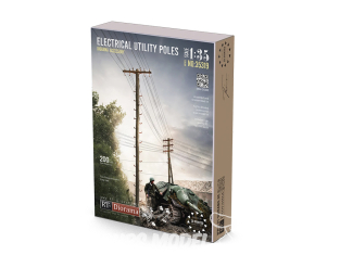 RT-Diorama 35319 Poteaux électriques 1/35