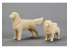 Hobby figurine HD03-0570 Adorables chiens Goden Retriver et Chow Chow 1/24