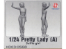 Hobby figurine HD03-0568 Jolie dame se prenant en selfi 1/24