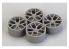 Hobby fJantes HD03-0674 18' BBS FI-R ecrou central 1/24