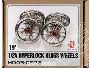 HobbyDesign Jantes HD03-0536 Hyperlock HL06S 19' 1/24