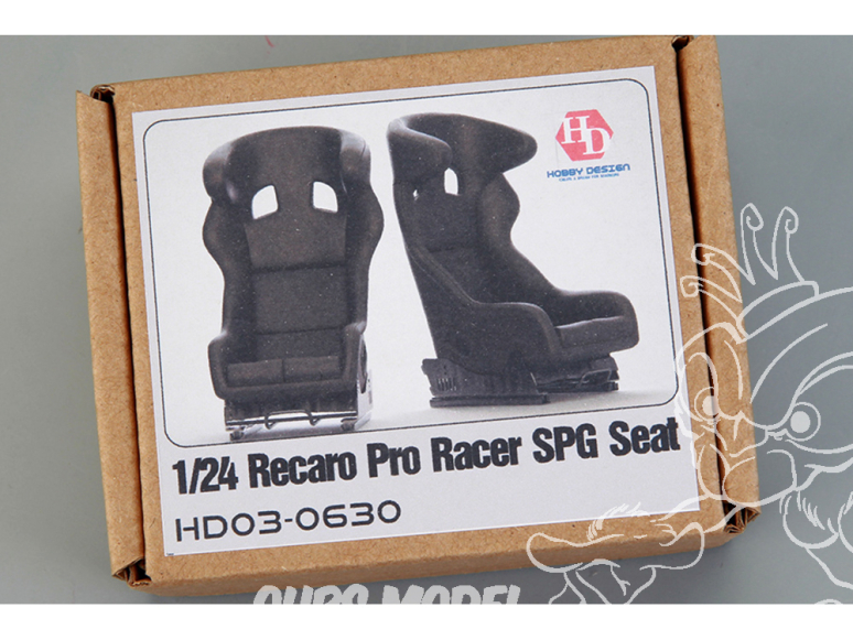 HobbyDesign Amélioration HD03-0630 Siége Recaro Pro racer SPG 1/24