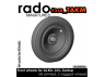 Rado miniatures accessoire RDM35S64 Sd.Kfz.250 Roues avants Dunlop Takom 1/35
