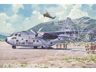 RODEN maquettes avion 056 FAIRCHILD C 123B "PROVIDER" USAF 1/72