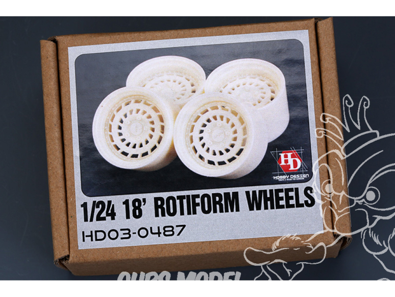 HobbyDesign Jantes HD03-0487 Rotiform 18' 1/24