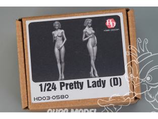 Hobby figurine HD03-0580 Jolie dame nue 1/24