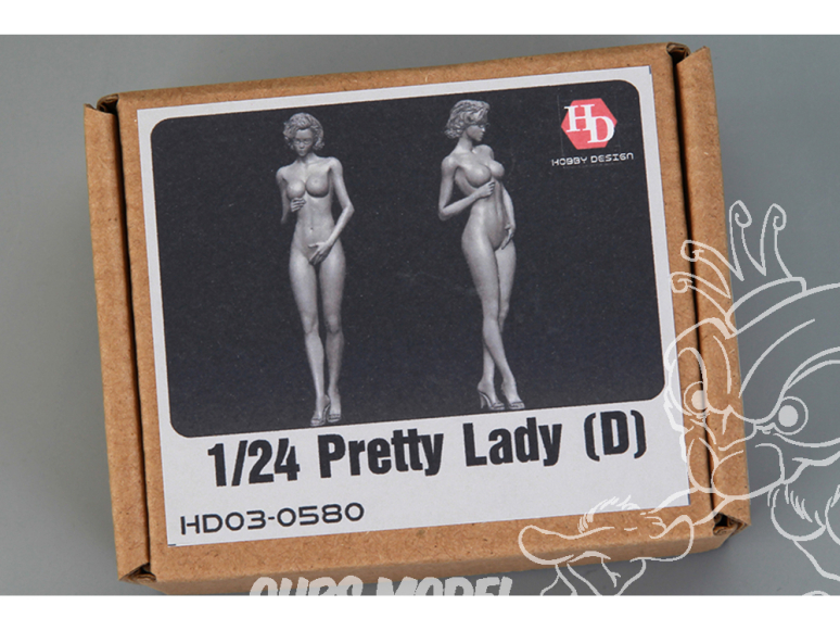 Hobby figurine HD03-0580 Jolie dame nue 1/24