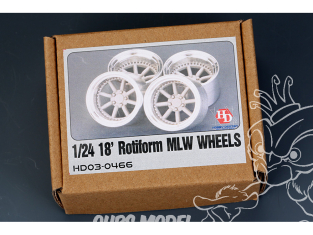 HobbyDesign Jantes HD03-0466 Rotiform MLW 18' 1/24
