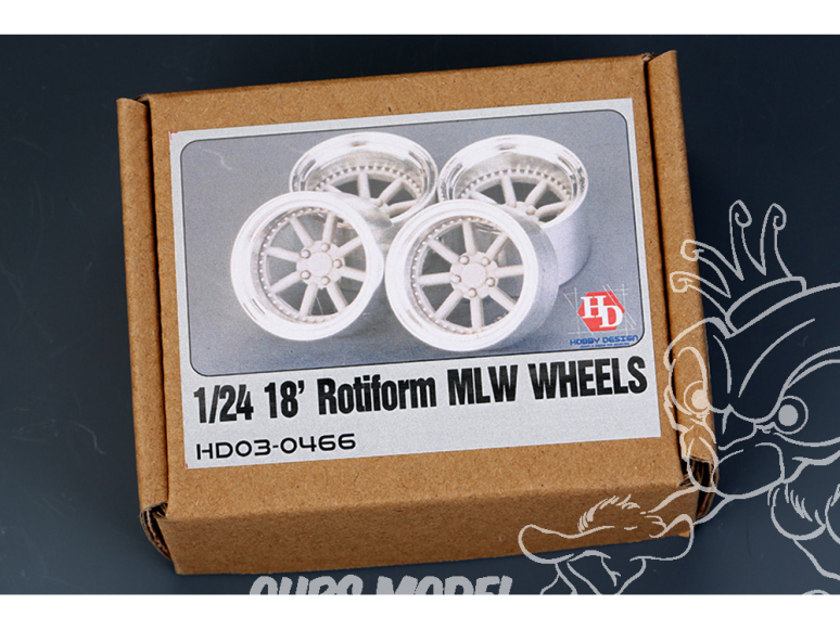 HobbyDesign Jantes HD03-0466 Rotiform MLW 18' 1/24