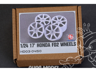 HobbyDesign Jantes HD03-0450 Honda FD2 17' 1/24