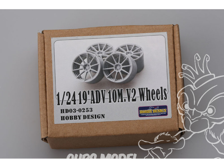 HobbyDesign Jantes HD03-0253 ADV 10M. V2 19' 1/24