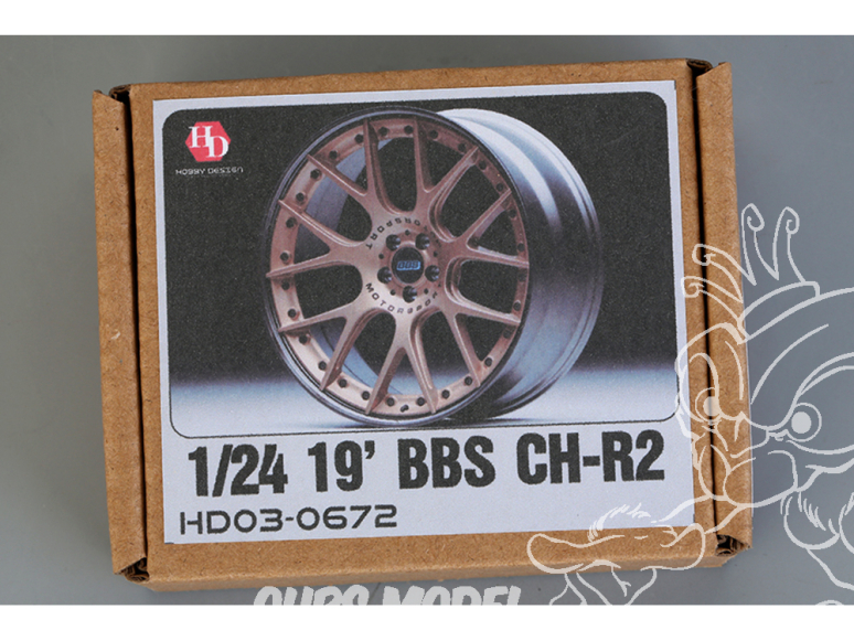 HobbyDesign Jantes HD03-0672 BBS CH-R2 19' 1/24