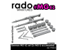 Rado miniatures accessoire RDM35S72 Set MG42 Allemande x2 avec accessoires 1/35