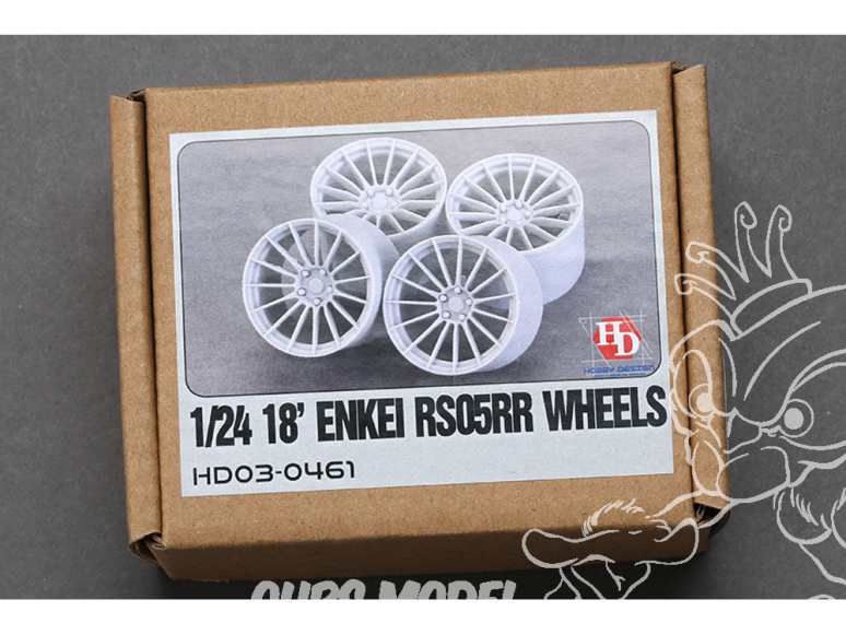 HobbyDesign Jantes HD03-0461 Enkei RS05RR 18' 1/24