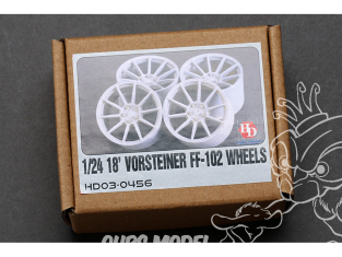 HobbyDesign Jantes HD03-0456 Vorsteiner FF-102 18' 1/24