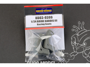 HobbyDesign Amélioration HD03-0399 Siége Bride Gardis III 1/24