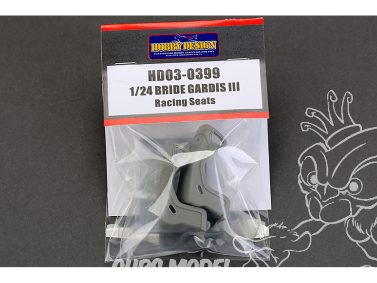 HobbyDesign Amélioration HD03-0399 Siége Bride Gardis III 1/24