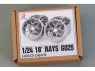 HOBBY DESIGN AMELIORATION 03-0603 4 jantes 18" Rays G025 1/24