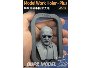 Liang Model outillage 0225a Support de travail Plus 85 x 51mm Model Work Holder