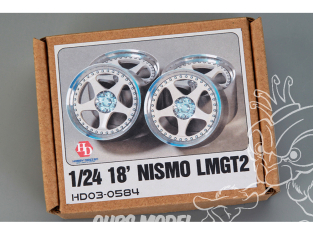 HobbyDesign Jantes HD03-0584 Nismo LMGT2 18' 1/24