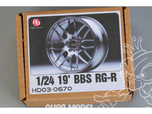 HobbyDesign Jantes HD03-0670 BBS RG-R 19' 1/24