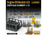 Liang Model accessoires S002 Bidons d'huile moteur x22 1/35