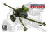 Afv Club maquette militaire 35217 CANON ANTI CHAR BRITANNIQUE Mk.4 QF 6-POUNDER 1/35