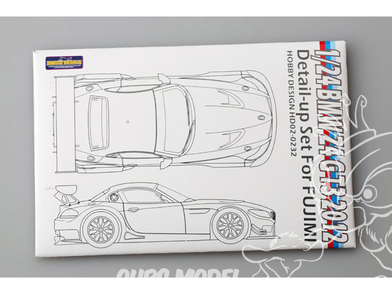 Hobby Design Amélioration 02-0232 BMW Z4 GT3 2012 pour kit fujimi 1/24