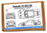 Hobby Design Amélioration 02-0478 Detail-up Porsche 911 GT3 RS 992 pour kit Tamiya 1/24