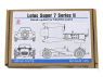 Hobby Design Amélioration 02-0473 Detail-up Lotus Super 7 series II pour kit Tamiya 1/24