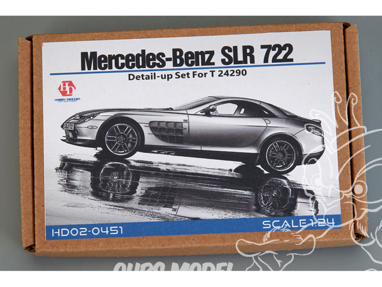 Hobby Design Amélioration 02-0451 Detail-up Mercedes-Benz SLR Mclaren 722 kit Tamiya 1/24
