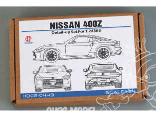 Hobby Design Amélioration 02-0449 Detail-up Nissan 400Z kit Tamiya 1/24