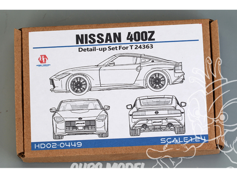 Hobby Design Amélioration 02-0449 Detail-up Nissan 400Z kit Tamiya 1/24