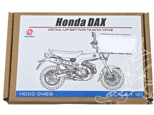 Hobby Design Amélioration 02-0469 Detail-up Honda DAX kit Tamiya 1/12